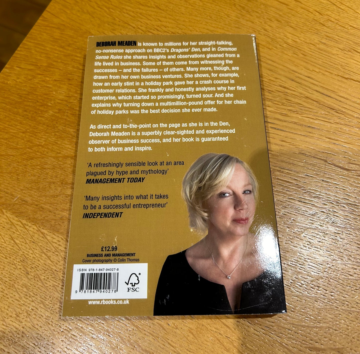 Deborah Meaden- Common Sense Rules