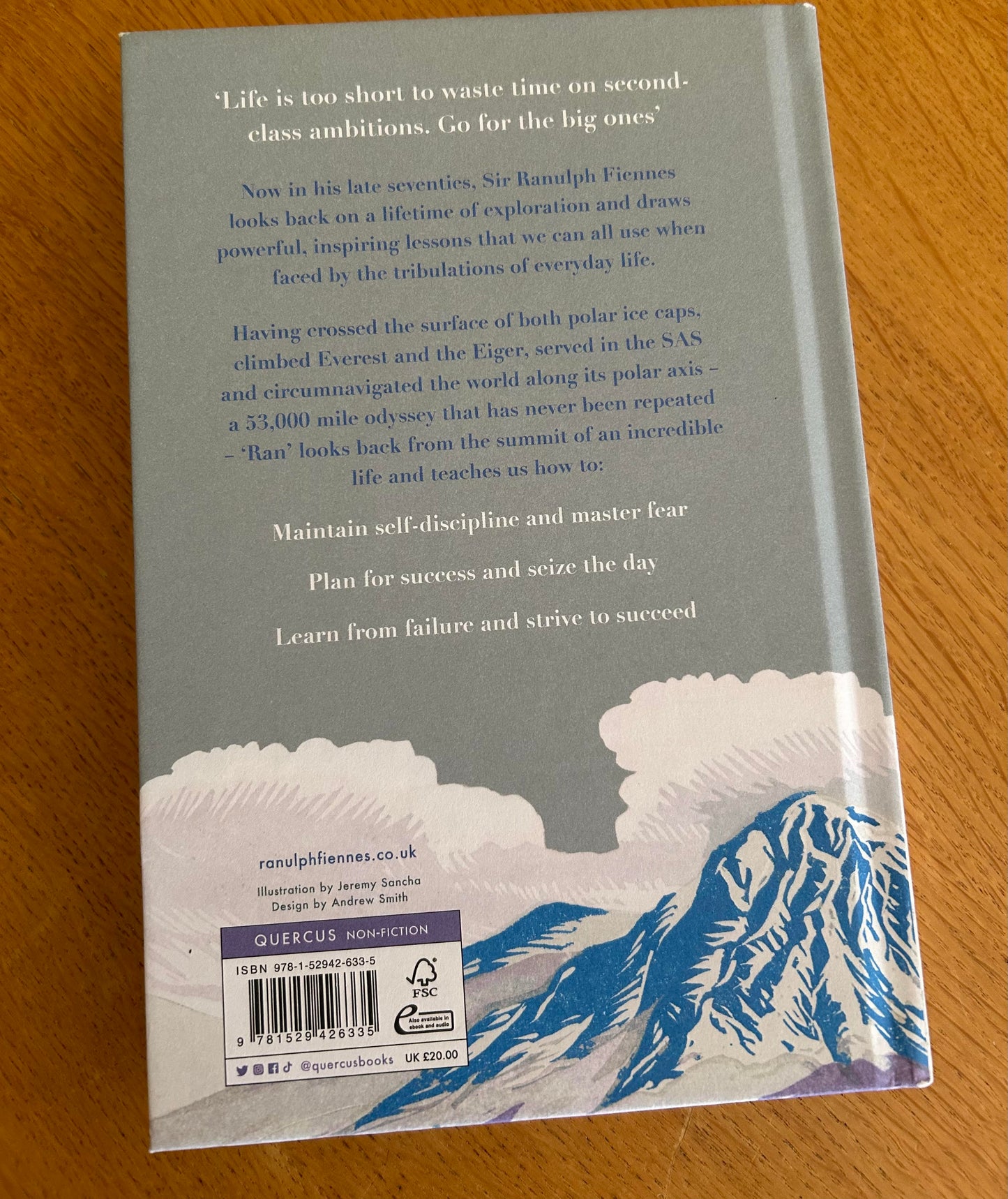 Sir Ranulph Fiennes Climb Your Mountain (Signed)