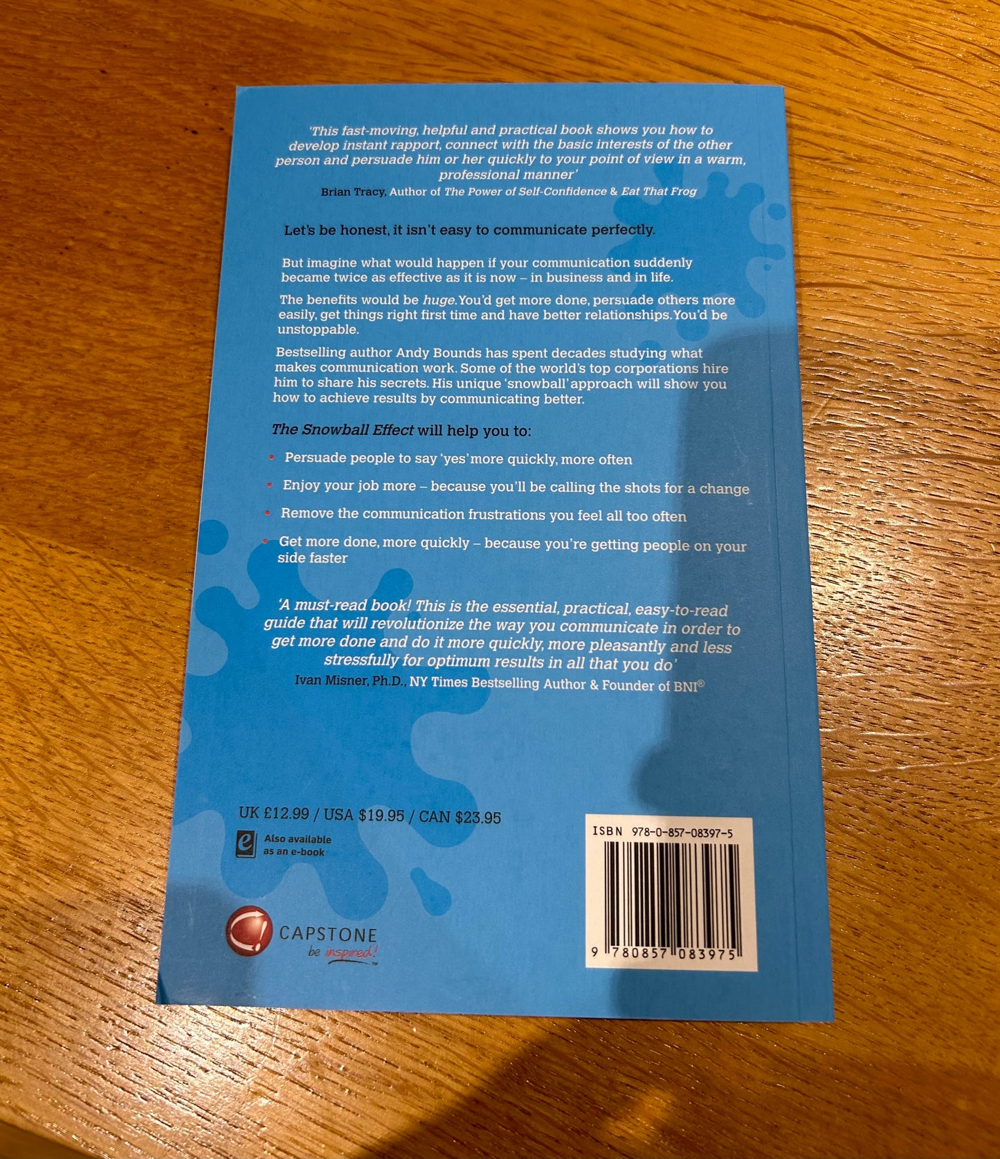 Andy Bounds-The Snowball Effect (Signed)