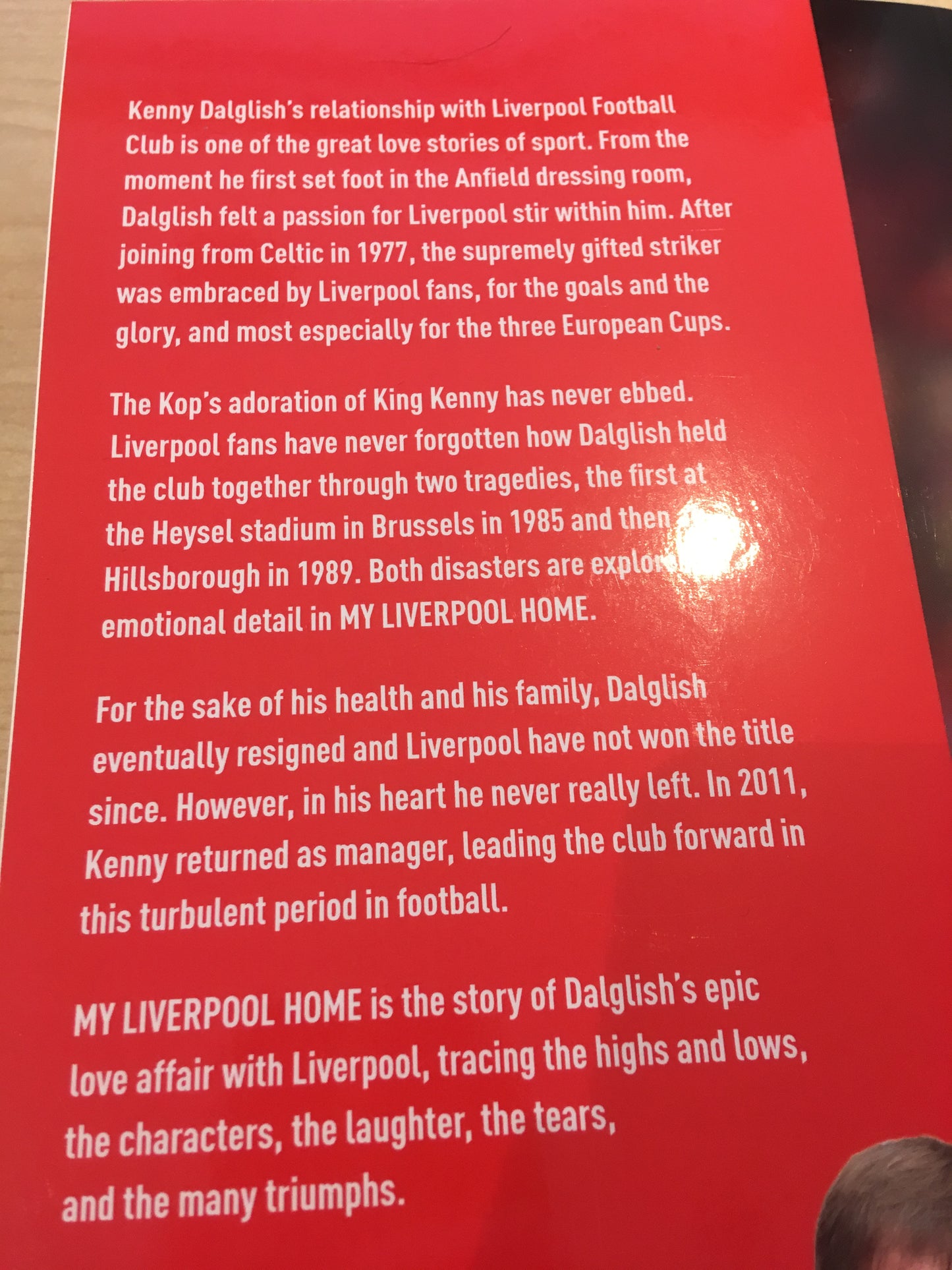 My Liverpool Home - Kenny Dalglish