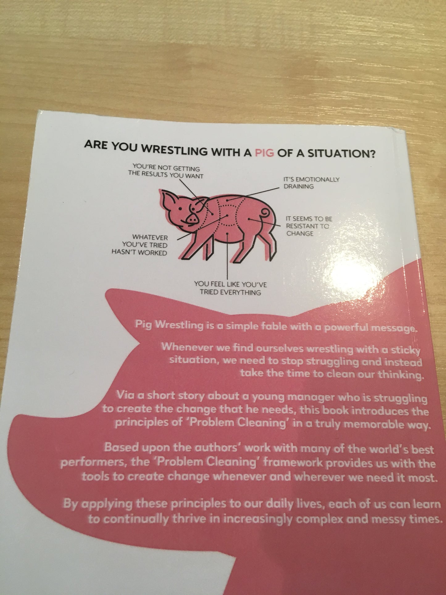 Pig wrestling - Pete Lindsay & Dr Mark Bawden