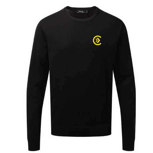 Branded Premier Cotton Rich Crew Neck Sweater