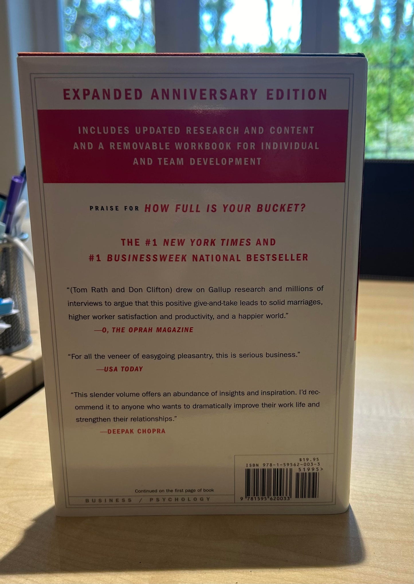 How Full Is Your Bucket- Tom Rath Expanded Anniversary Edition