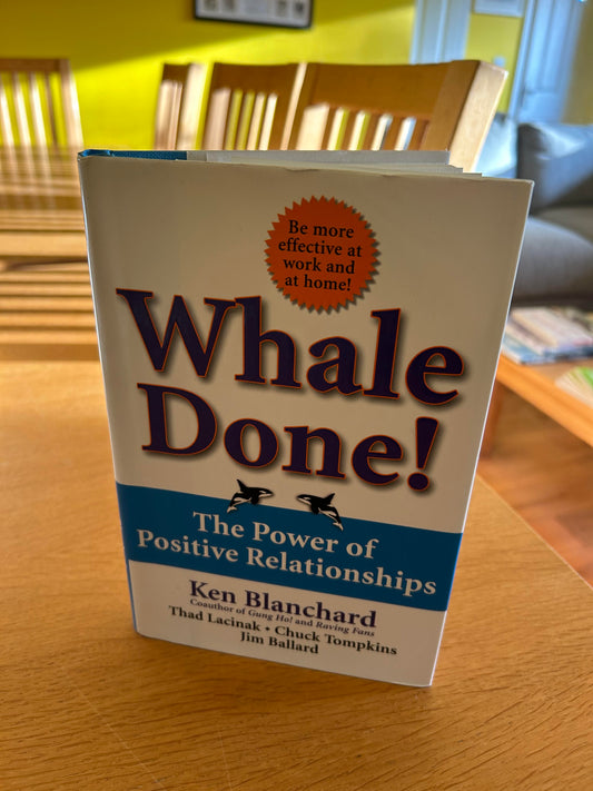 Ken Blanchard Whale Done Book