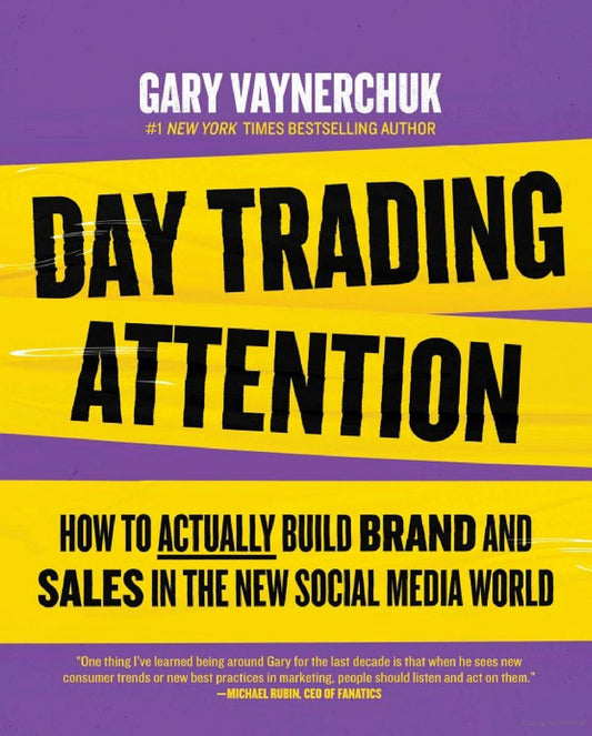 Gary Vaynerchuk- Day Trading Attention (RRP £28.00)