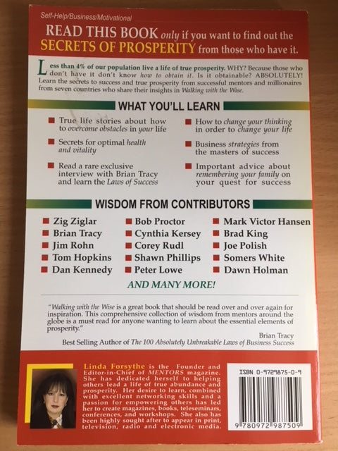 Walking with the wise by Linda Forsythe