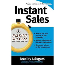 Instant Sales by Brad Sugars